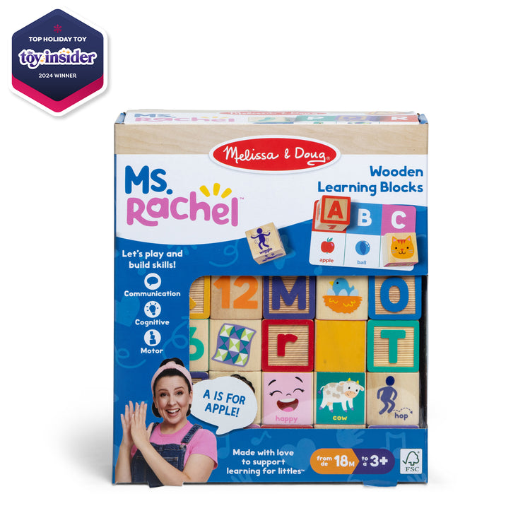 Ms. Rachel™ Wooden Learning Blocks