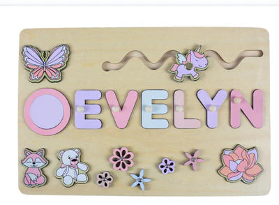 Personalised Wooden Name Puzzle